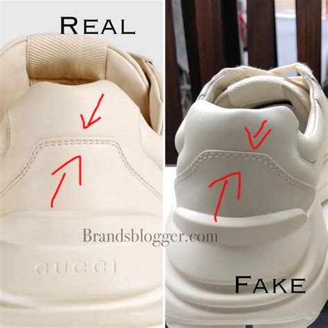 real vs fake gucci rhyton|how to spot Gucci rhyton.